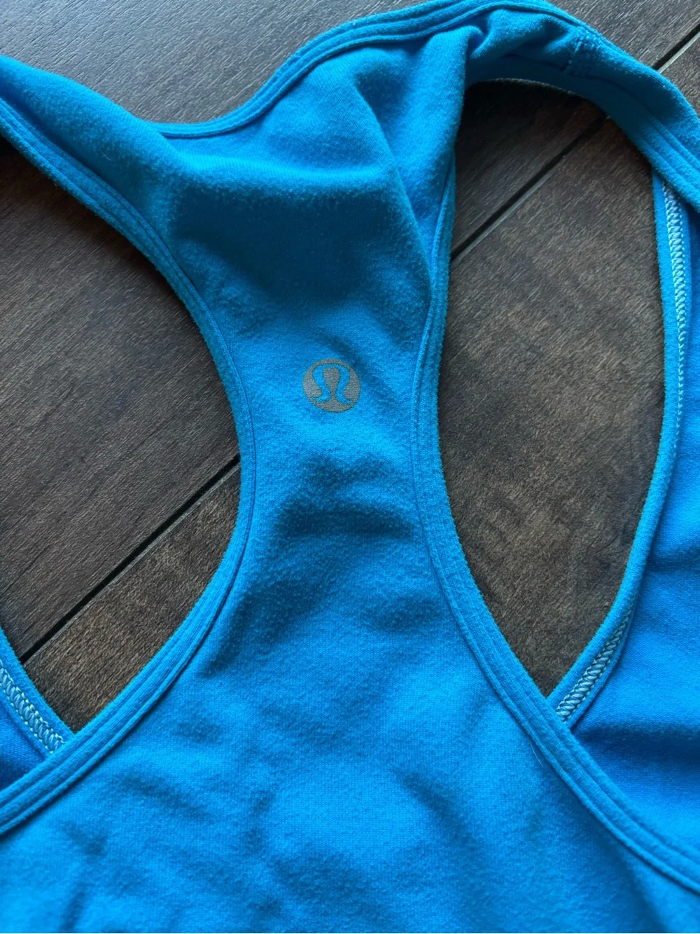 Lululemon Cool Racerback tank top: Kayak Blue